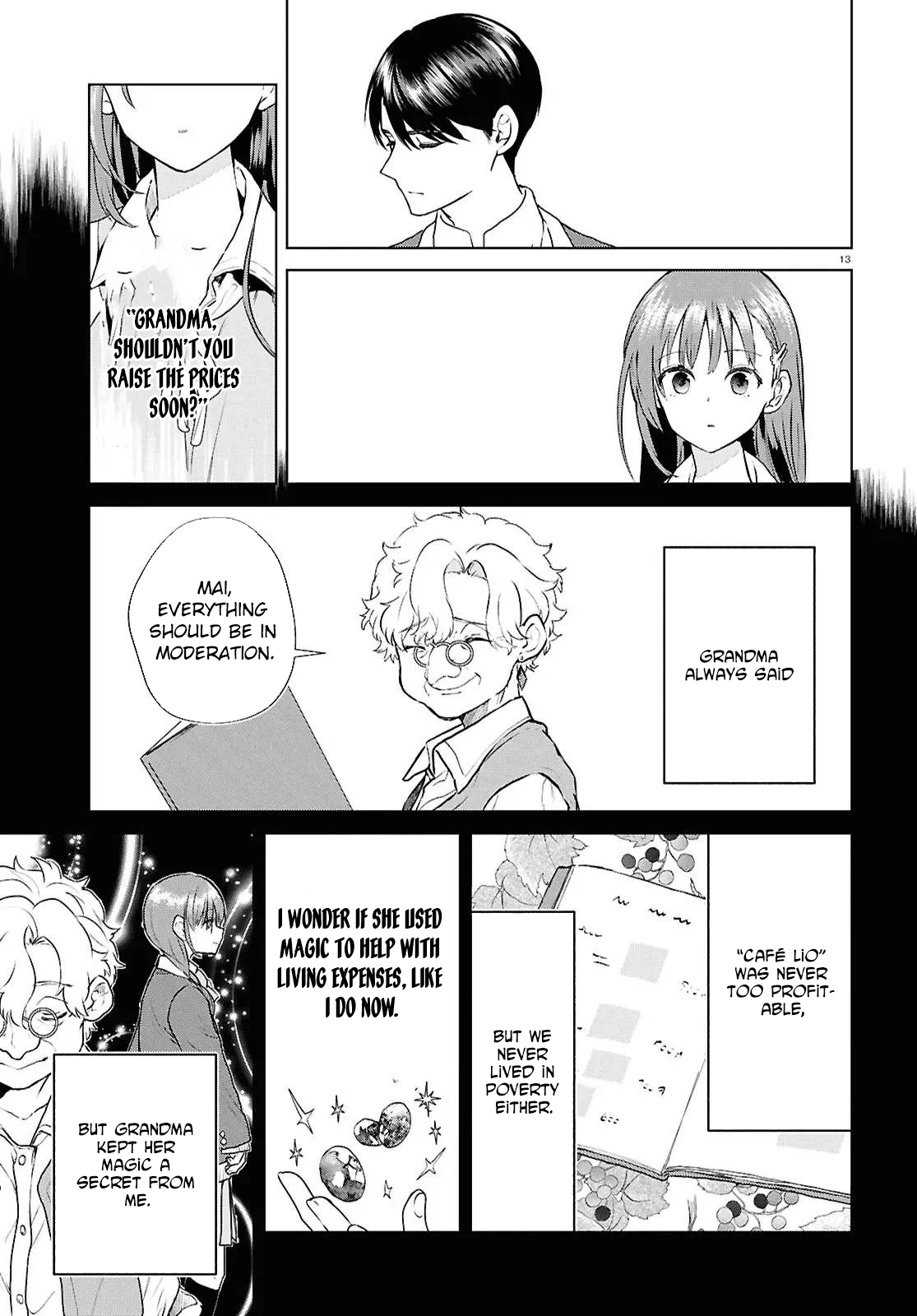 The Hideaway Café: The Mage by Accident and the Visiting Royal Secretary Chapter 9 Page 13